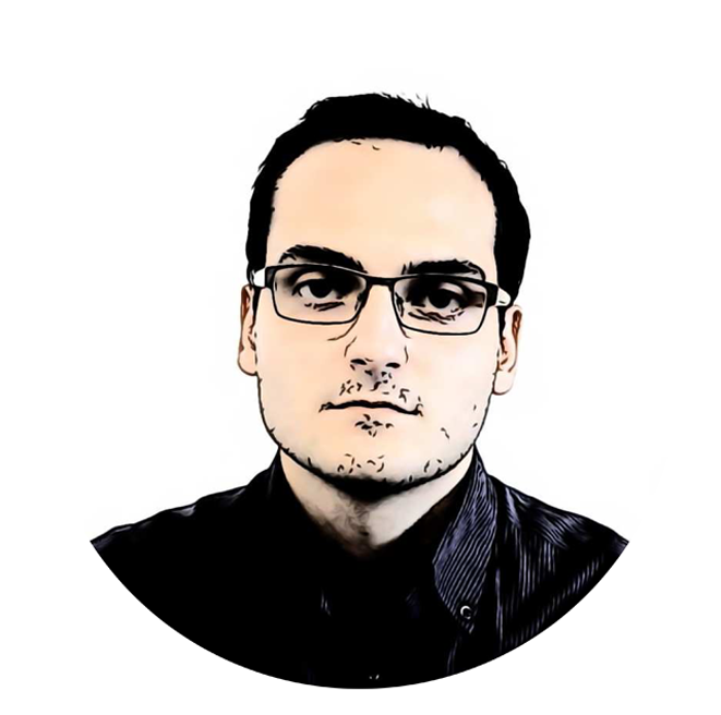 Retrat de Blas Blanco, estudiant amb baixa visió